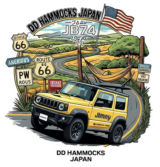 DD Japan Sticker - Jimny & Country Style(ジムニー&カントリー風 ステッカー)