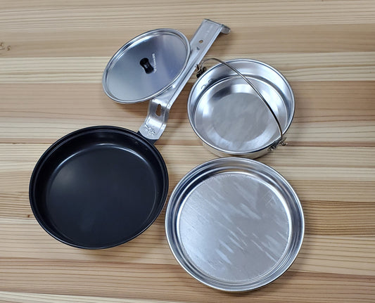 Aluminium Pan & Pot Cookset(アルミニウム パン&ポット クックセット)