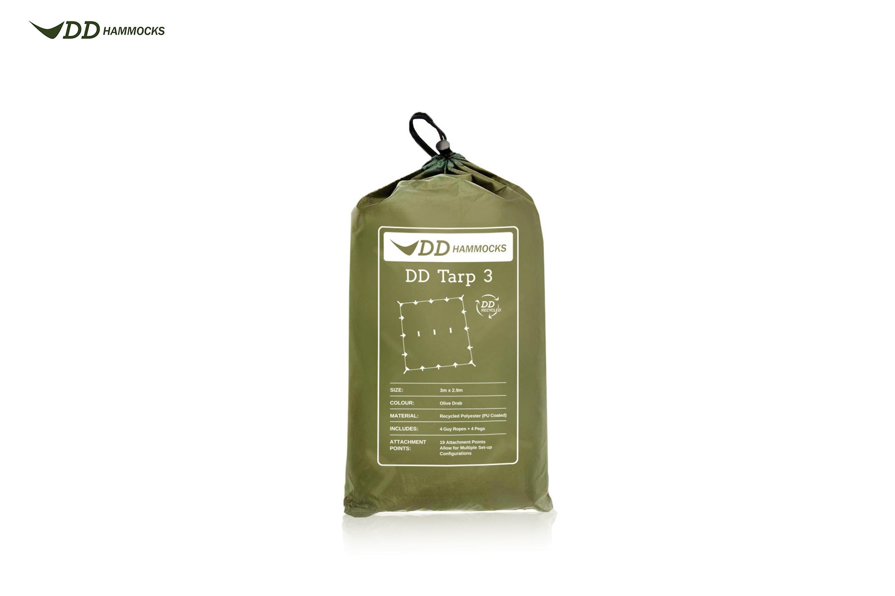 DD Recycled - Tarp 3 - Olive Drab