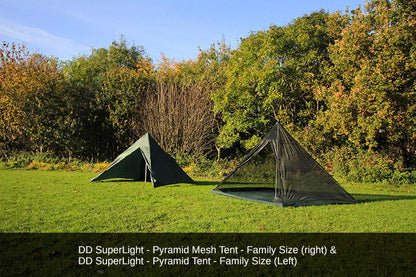DD SuperLight - Pyramid Mesh Tent - Family Size