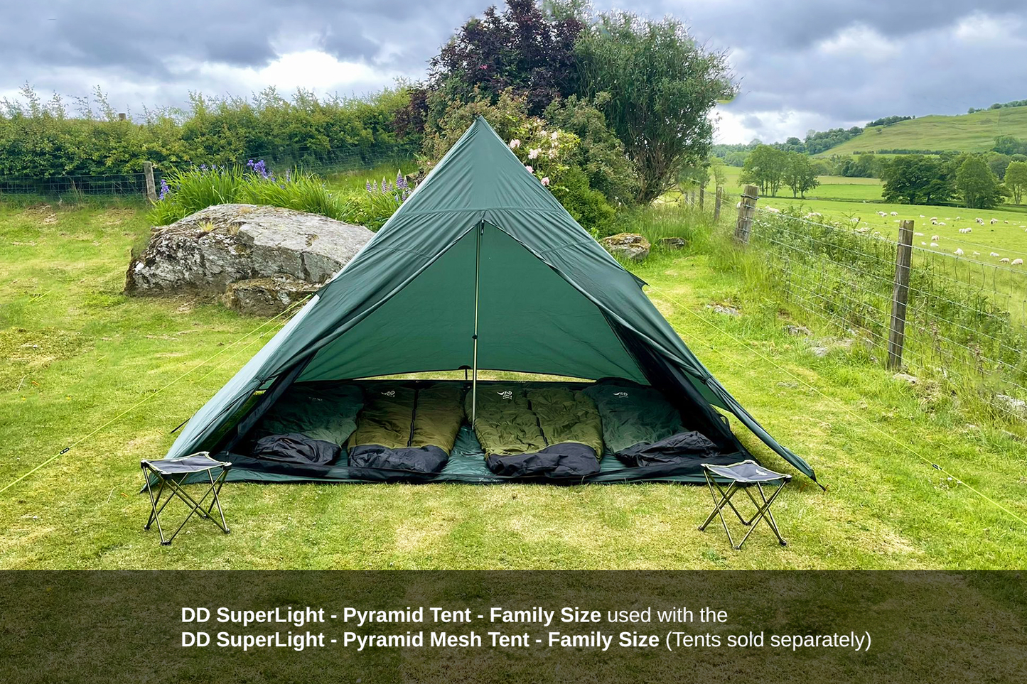 DD SuperLight - Pyramid Tent - Family Size