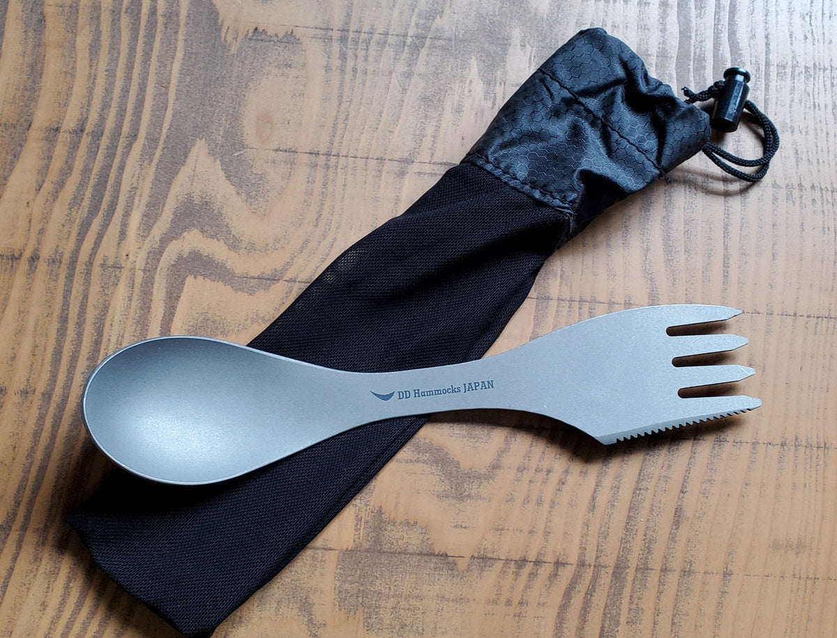 Titanium 3in1 Cutlery（チタン 3in1 カトラリー）